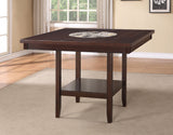 Fulton - Counter Height Table Dark Brown by Crown Mark | Bel Furniture