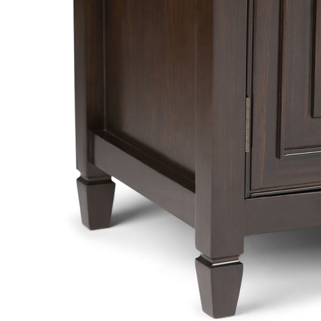 Connaught - Wide TV Stand by Simpli-Home | Bel Furniture