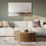 Millbury - Drum Coffee Table - Natural by Simpli-Home | Bel Furniture