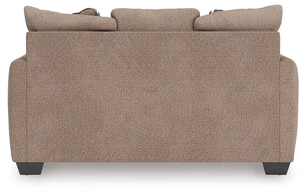 Triston-Peaks - Loveseat - Suede