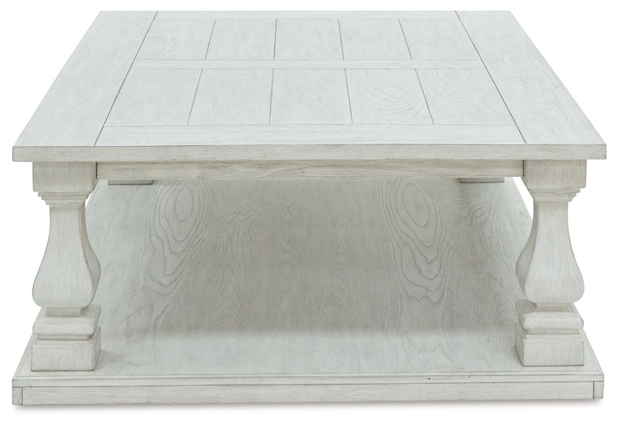 Arlendyne - Antique White - Rectangular Cocktail Table by Signature Design by Ashley® | Bel Furniture