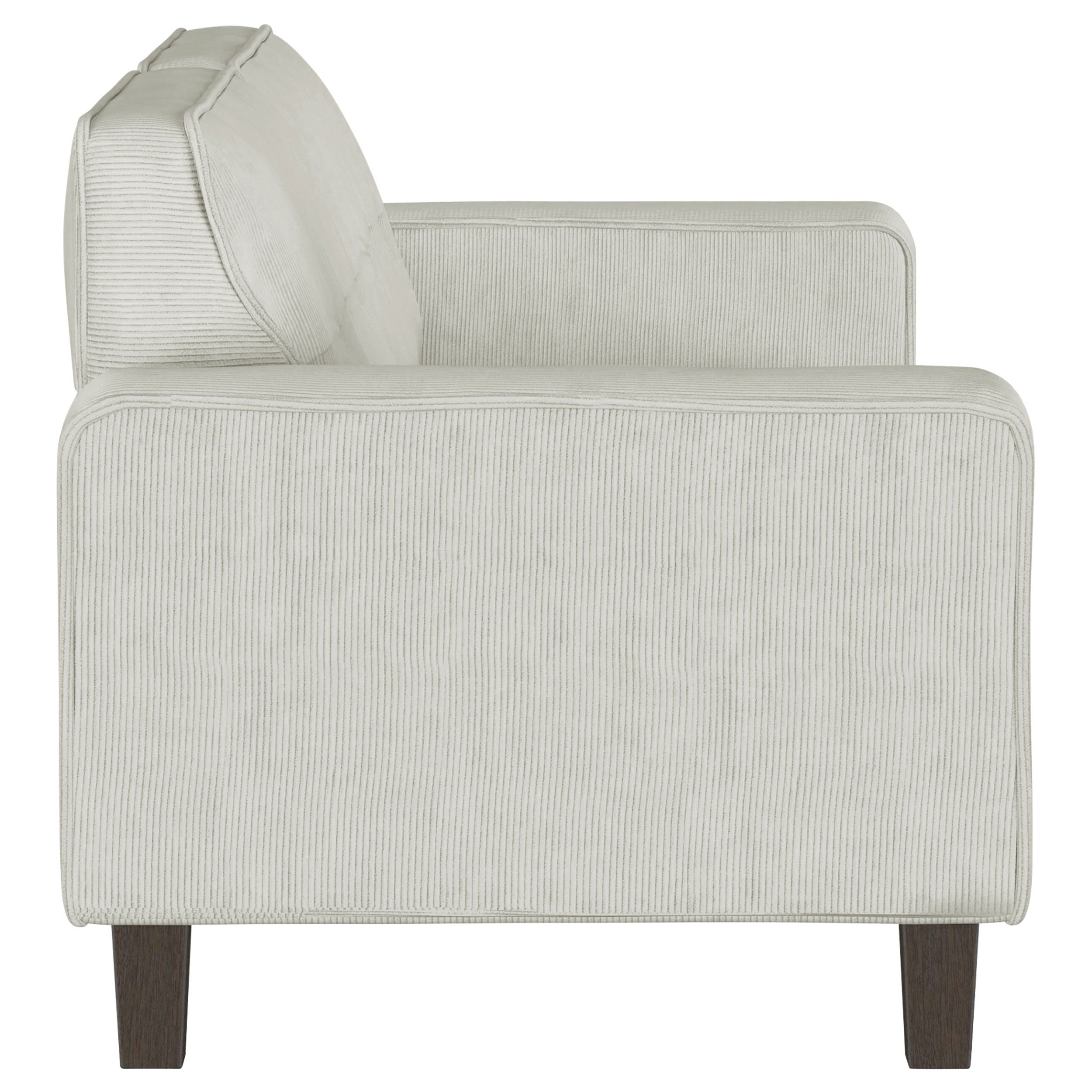 Deerhurst - Upholstered Track Arm Tufted Sofa - Greige