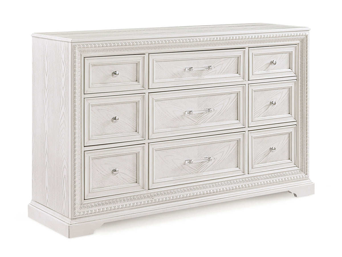 Alexandria - Bedroom Dresser - White by Crown Mark | Bel Furniture