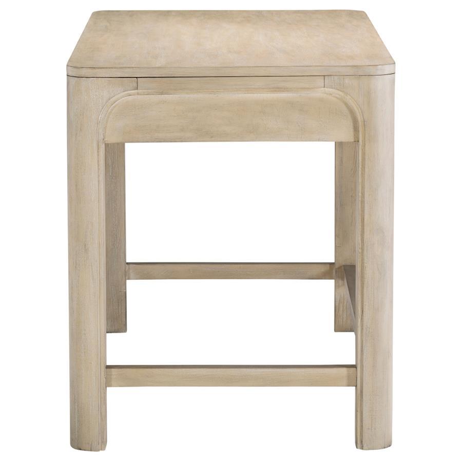 Solano - 2-Drawer Makeup Table Vanity Desk - Weathered Mango