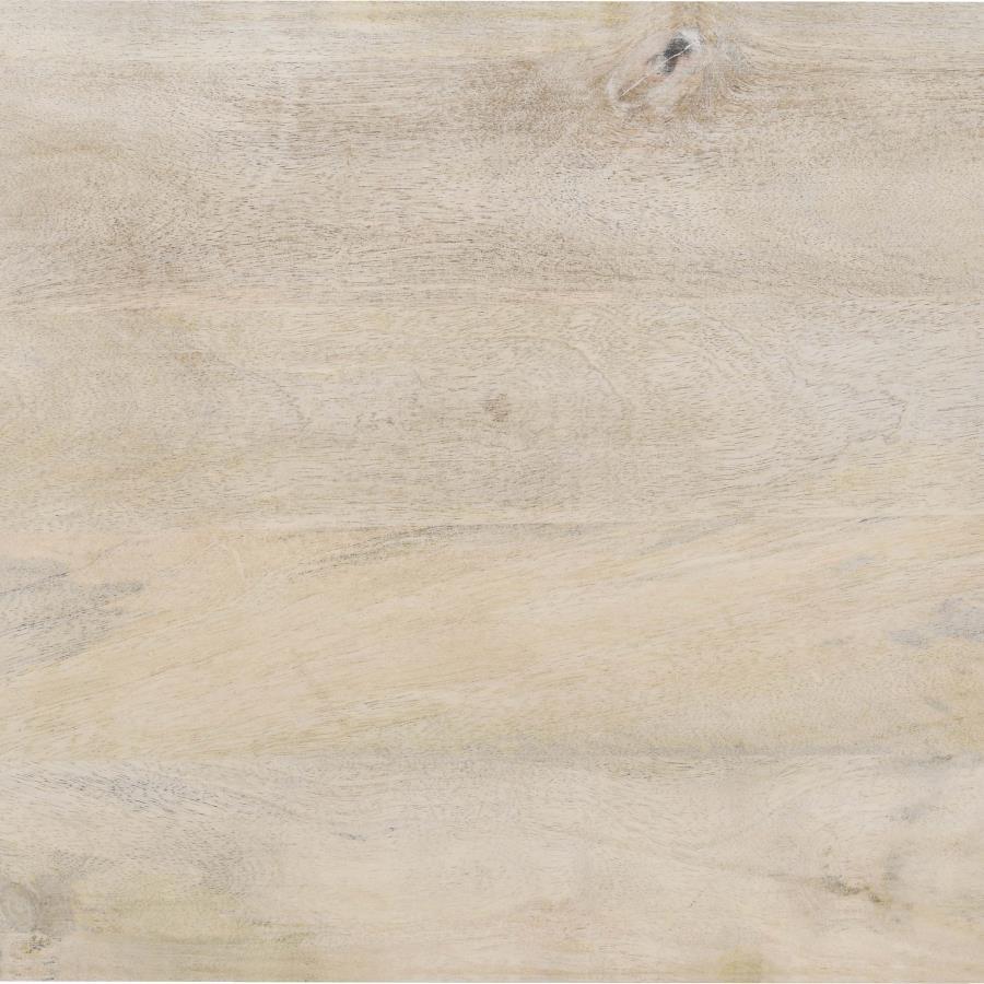 August - 1-Drawer Trellis Pattern Storage Cabinet - White Washed by CoasterEssence | Bel Furniture