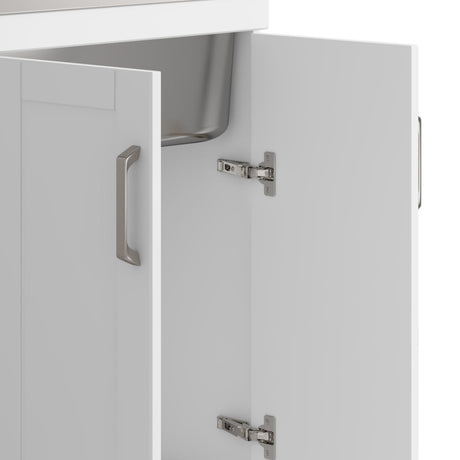 Kyle - Laundry Cabinet & Faucet And Stainless Steel Sink - view 7
