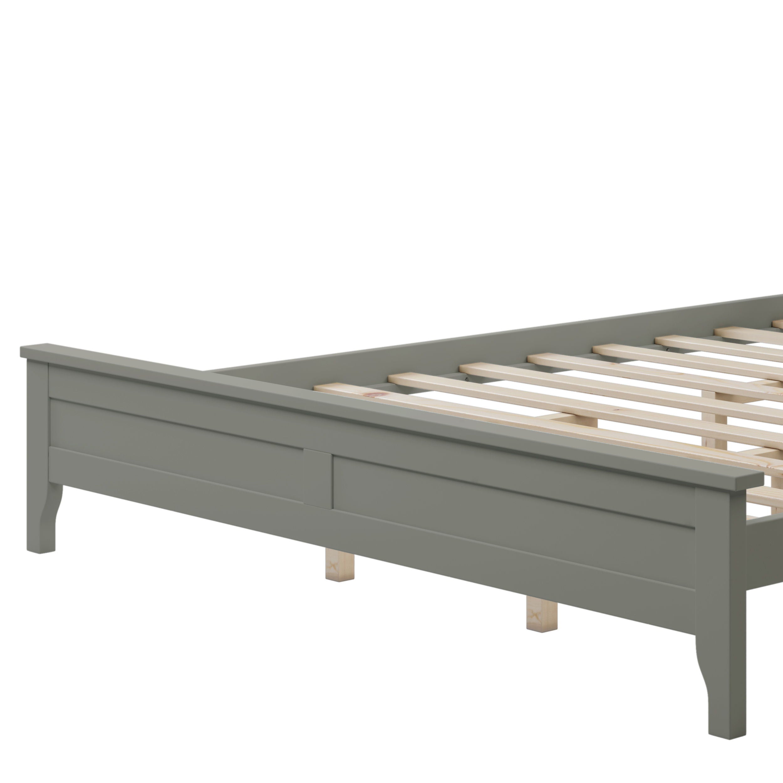 Modern Solid Wood Platform Bed