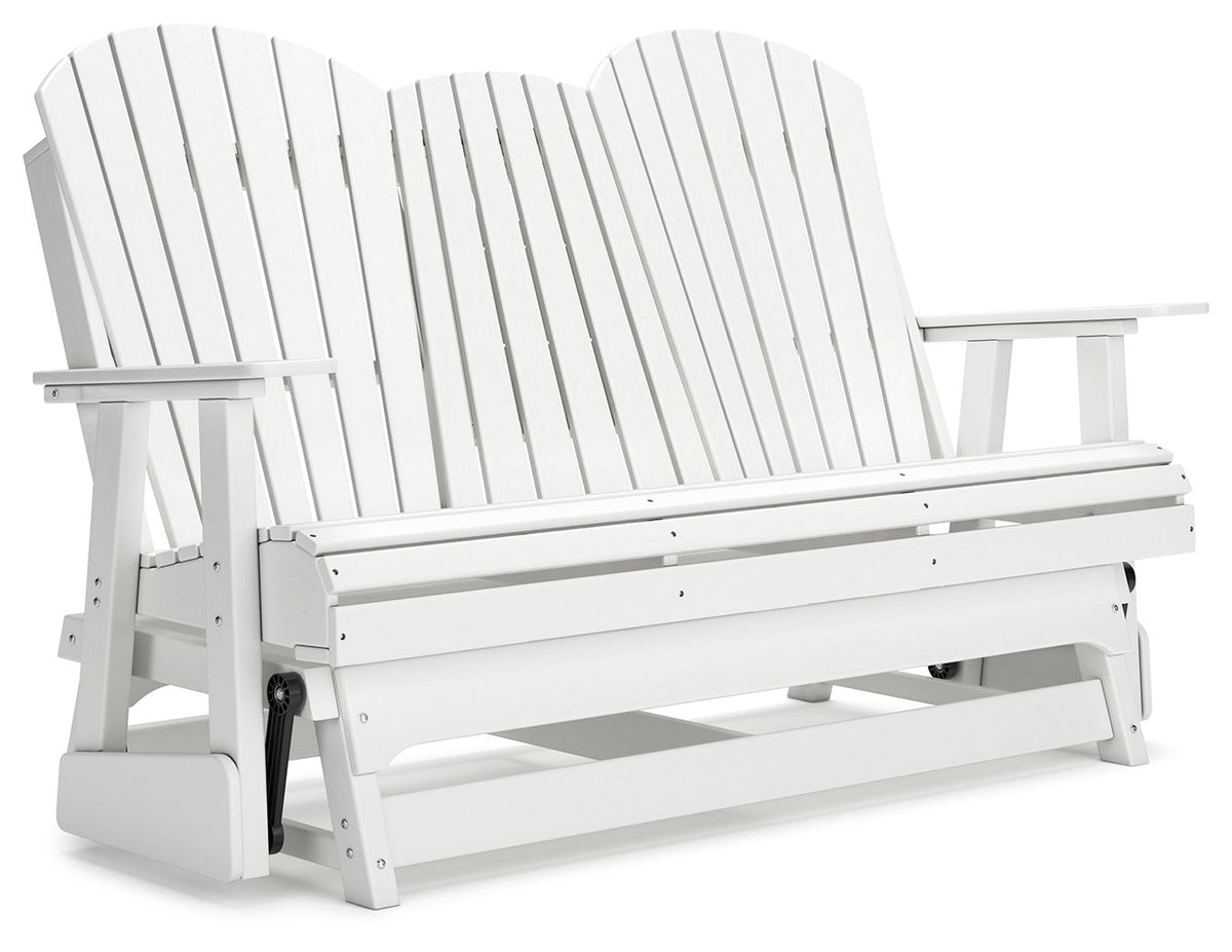 Hyland Wave - Glider Loveseat White by Signature Design by Ashley® | Bel Furniture