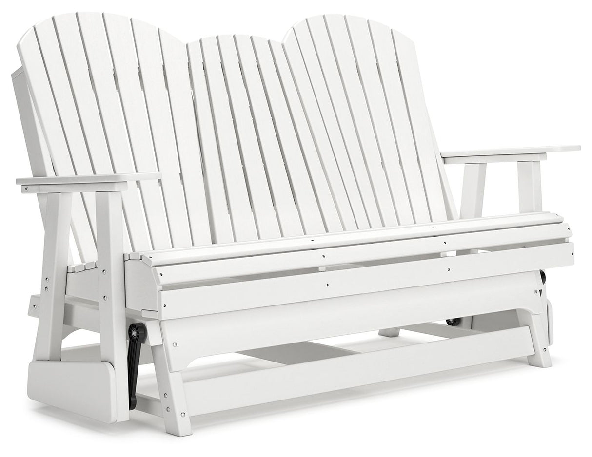 Hyland Wave - Glider Loveseat White by Signature Design by Ashley® | Bel Furniture
