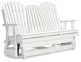 Hyland Wave - Glider Loveseat White by Signature Design by Ashley® | Bel Furniture