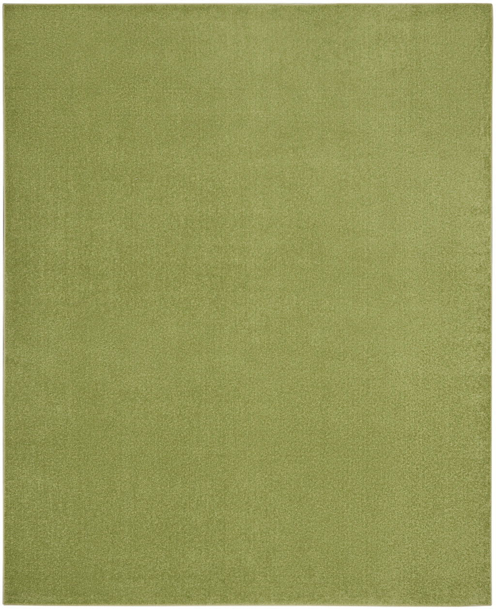 7' X 10' Non Skid Indoor / Outdoor Area Rug - Green