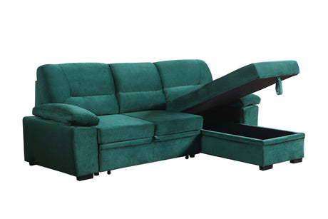 Kipling - Reversible Sleeper Sectional Sofa Chaise by Lilola Home | Bel Furniture