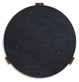 Breenmore - Black / Natural - Occasional Table Set (Set of 2) by Signature Design by Ashley® | Bel Furniture