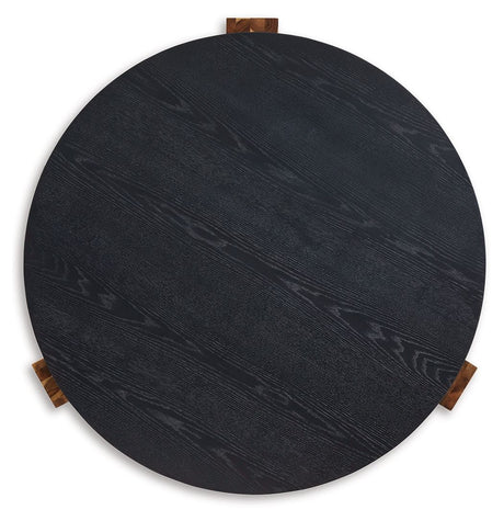 Breenmore - Black / Natural - Occasional Table Set (Set of 2) by Signature Design by Ashley® | Bel Furniture