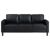 Ruth - Upholstered Track Arm Sofa Set by Coaster Fine Furniture | Bel Furniture