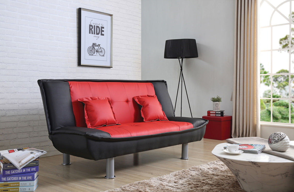 Lionel - Modern Design Sofa Bed - Black by Glory Furniture | Bel Furniture