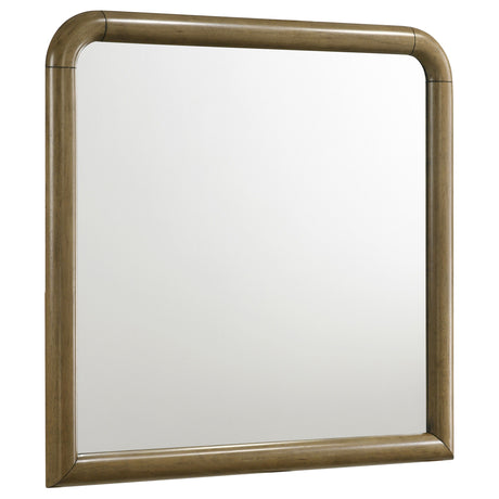 Amsbury - Dresser Mirror - Nutmeg by Coaster Fine Furniture | Bel Furniture