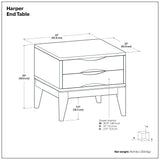 Harper - Handcrafted End Table
