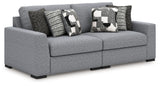 Bealton - Sectional Gray 2 Pc. Sectional by Benchcraft® | Bel Furniture
