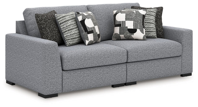Bealton - Sectional Gray 2 Pc. Sectional by Benchcraft® | Bel Furniture