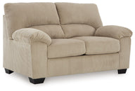 Simplejoy - Loveseat Beige by Signature Design by Ashley® | Bel Furniture
