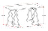 Sawhorse - Handcrafted Writing Desk