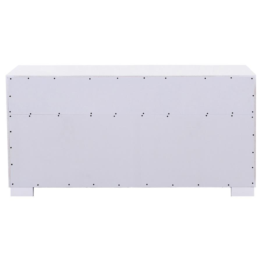 Jessica - 6-drawer Dresser by CoasterEssence | Bel Furniture