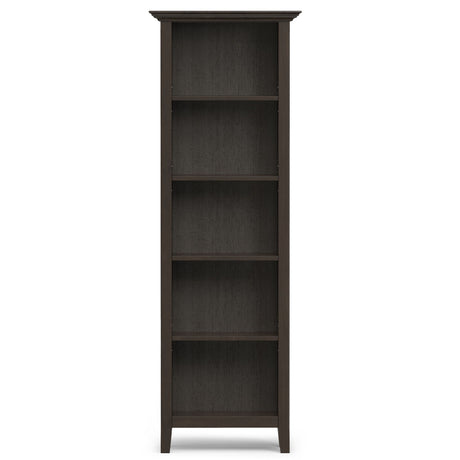 Amherst - 5 Shelf Bookcase - Brown - Pine