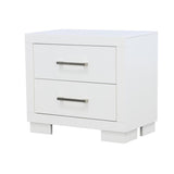 Jessica - 2-Drawer Nightstand by CoasterEssence | Bel Furniture