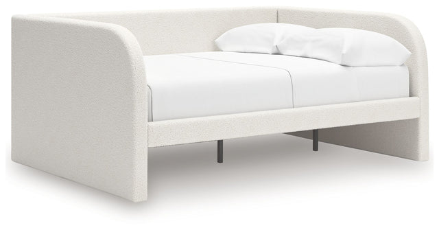 Arloster - Upholstered Day Bed Beige Full None by Signature Design by Ashley® | Bel Furniture