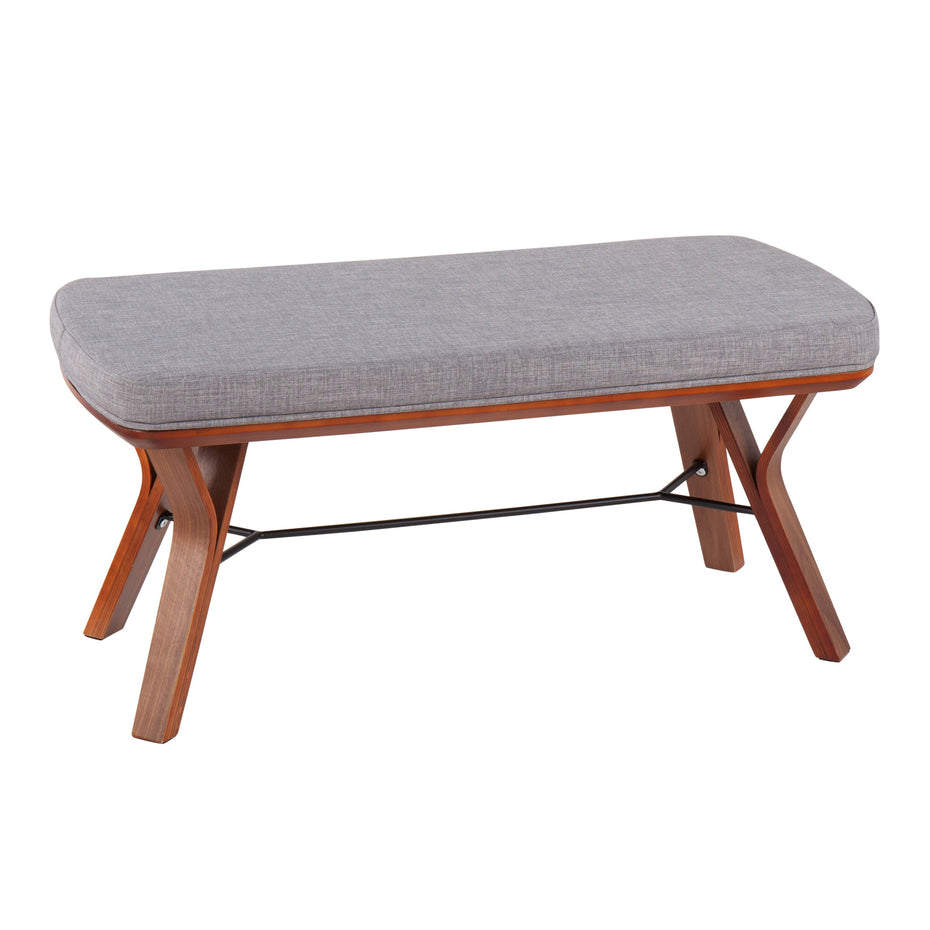 Folia - Mid Century Modern Bench