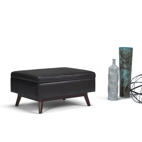 Owen - Upholstered Rectangular Storage Ottoman - view 35