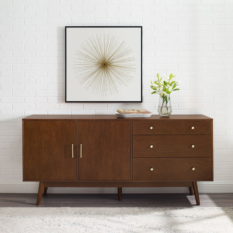 Mid-Century Modern Minimalist 2 Door Sideboard by Walker Edison | Bel Furniture