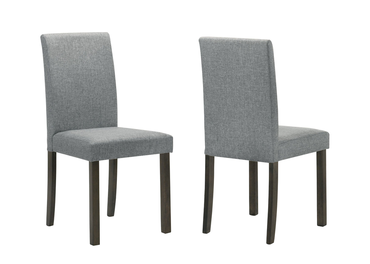 Melshire - Side Chair (Set of 2) - Gray by Crown Mark | Bel Furniture