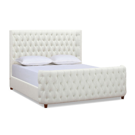 Brooklyn - Tufted Panel Bed Headboard And Footboard Set - view 17