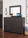 Brinxton - Dresser Black Dresser & Mirror by Signature Design by Ashley® | Bel Furniture