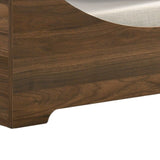 Gibson - Alder Wood Finish Modern Comfy Pet Bed With Cushion - Brown by Lilola Home | Bel Furniture