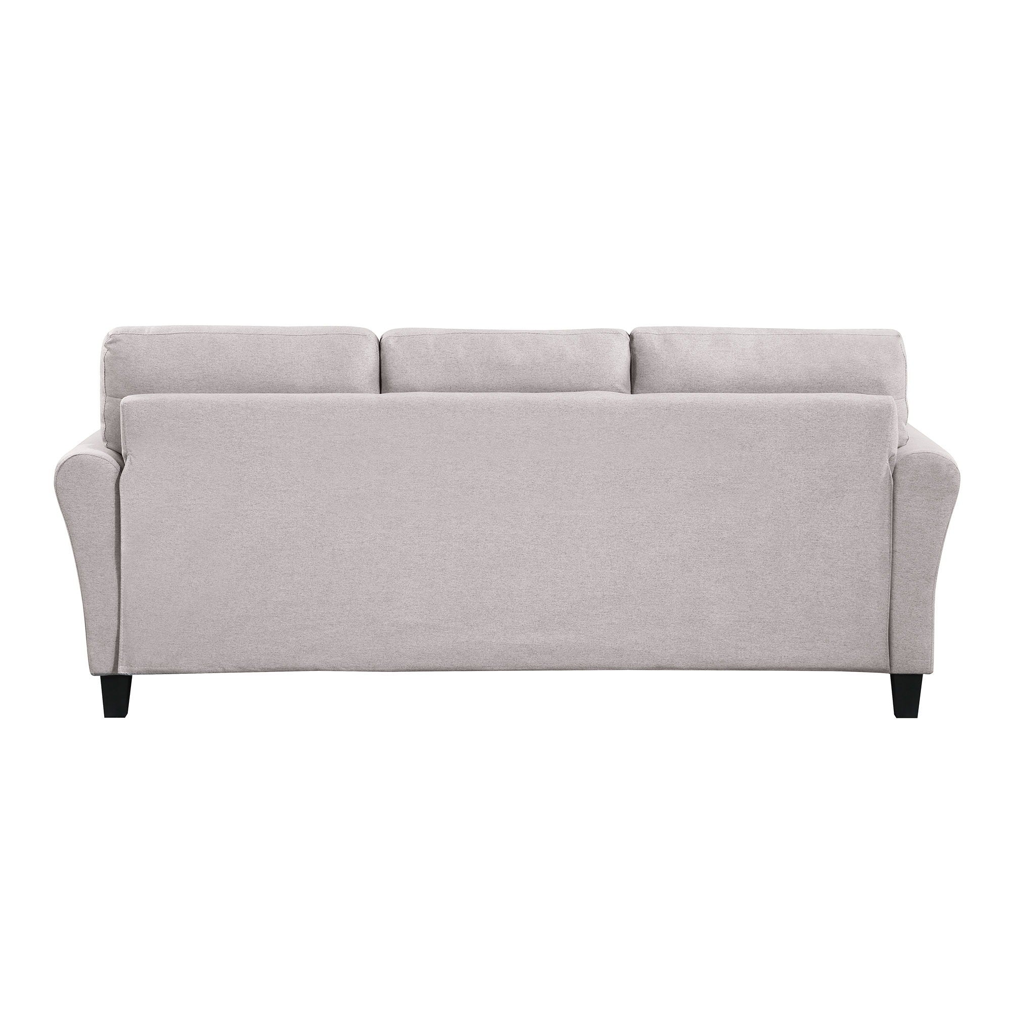 Modern Living Room Sofa Linen Upholstered Couch Furniture For Home Or Office