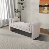 Regent - Bench - Cream by Ashcroft Furniture | Bel Furniture