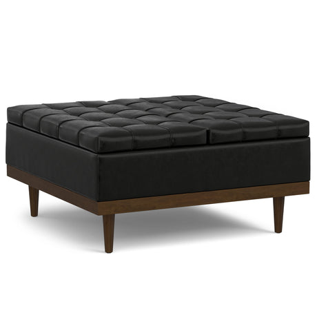 Mariah - Upholstered Lift Top Table Storage Ottoman - view 2