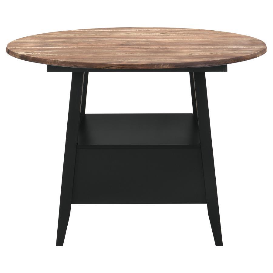 Gibson - Round Counter Height Dining Table - Yukon Oak