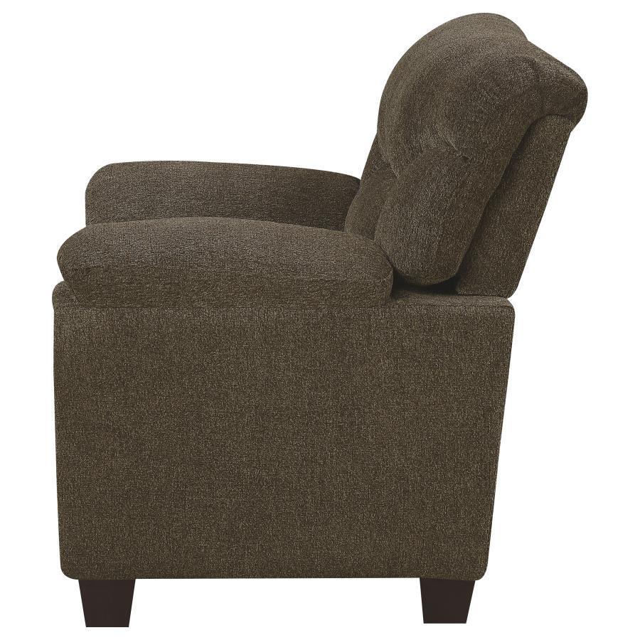 Clementine - Upholstered Padded Arm Accent Chair