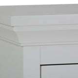 Avington - Laundry Hamper - Pure White by Simpli-Home | Bel Furniture