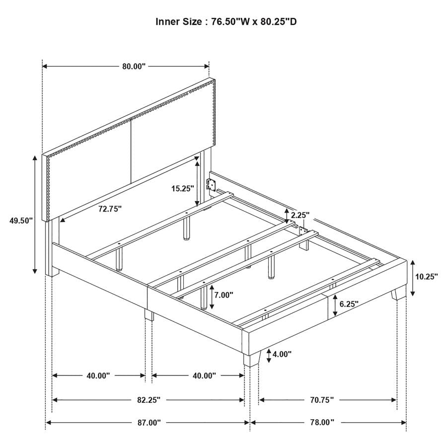 Boyd - Upholstered Panel Bed