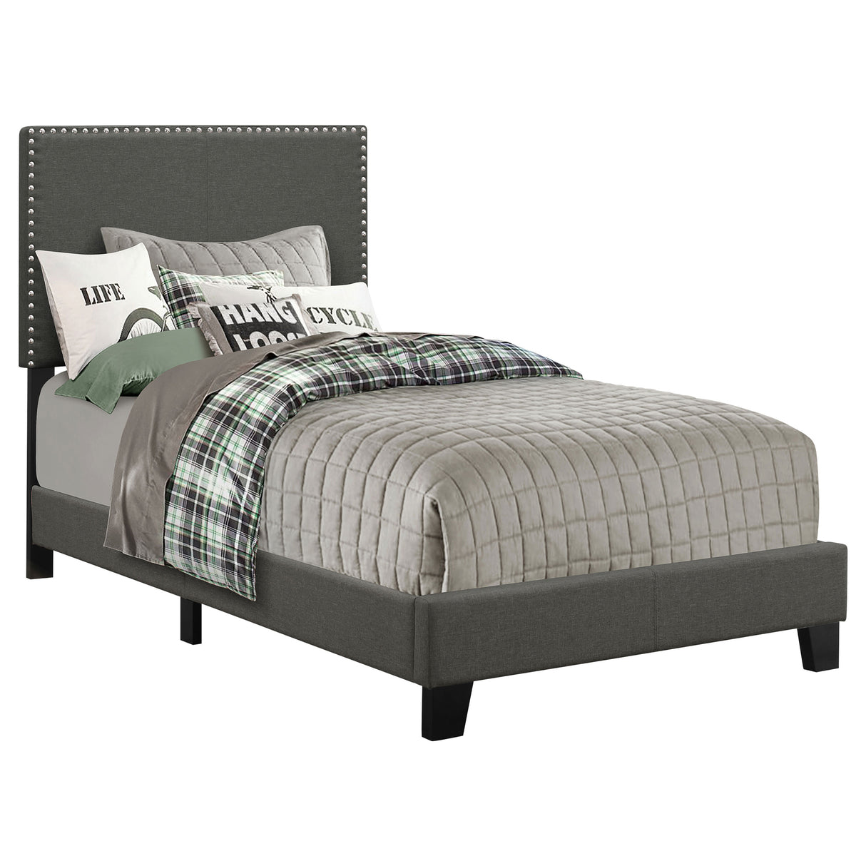 Boyd - Upholstered Panel Bed