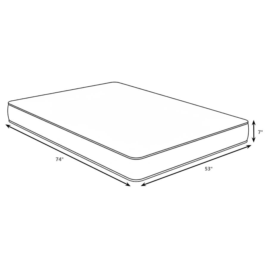 Quimby - 7" Innerspring Quilted Foam Mattress
