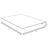 Hayes - Firm Tight Top Hybrid Mattress