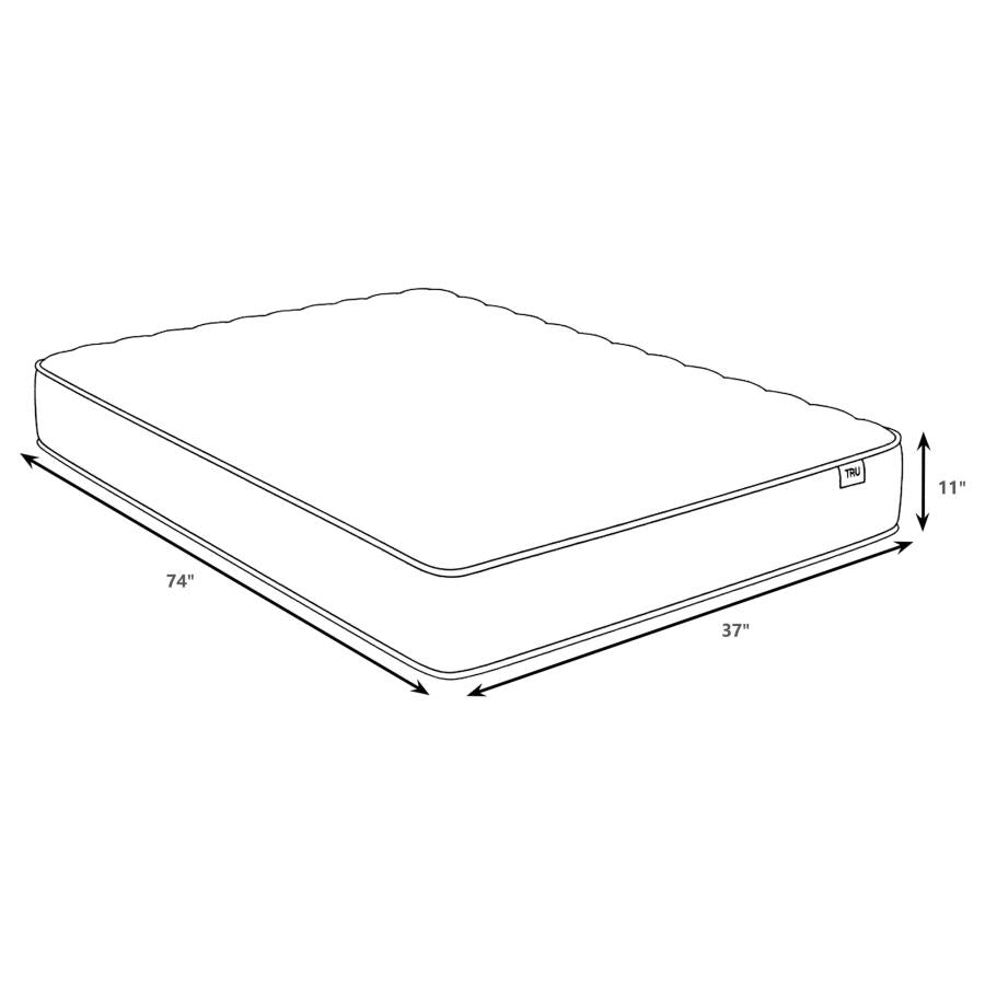 Hayes - Firm Tight Top Hybrid Mattress