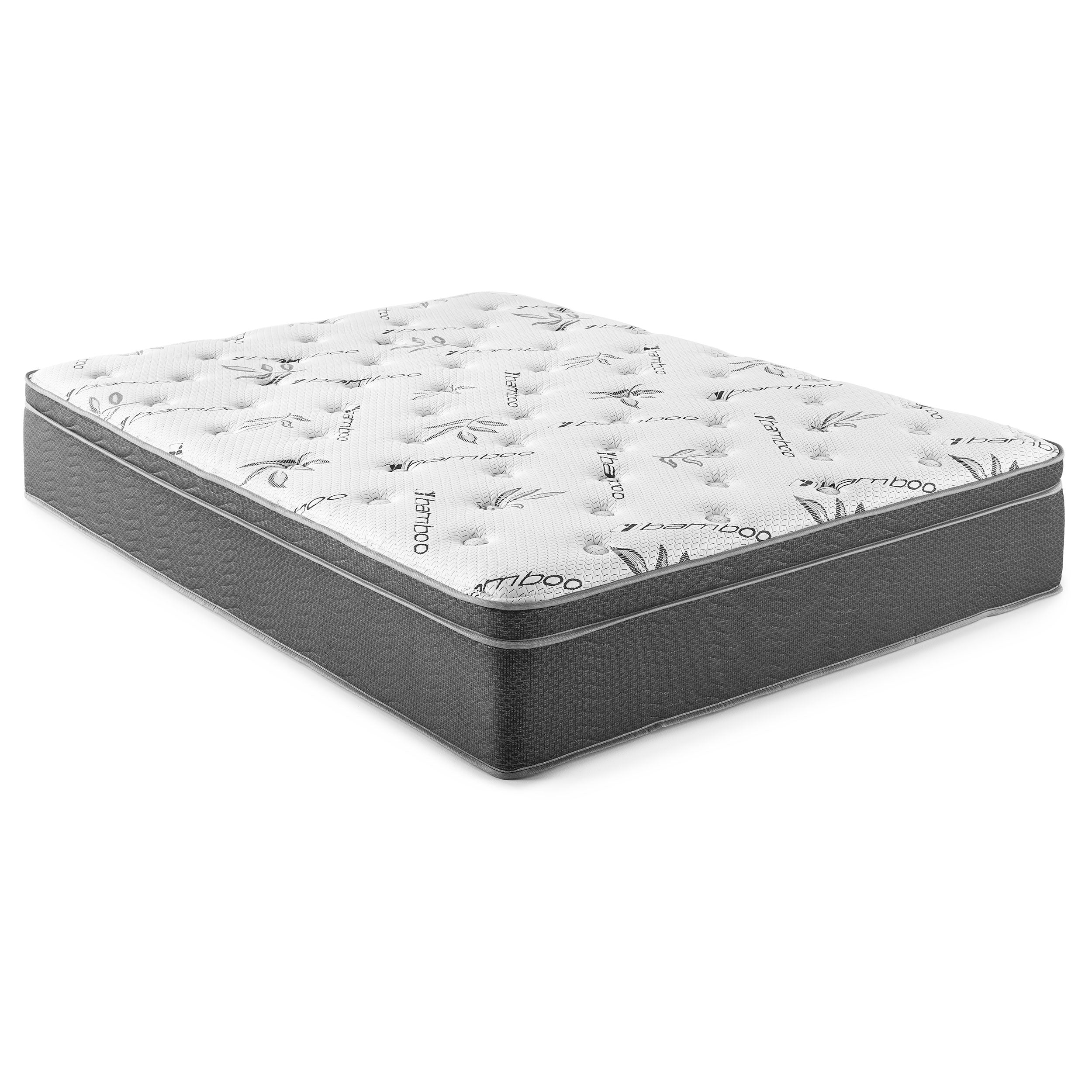 Sommet - Bamboo Euro Top Hybrid Mattress - BEL Furniture