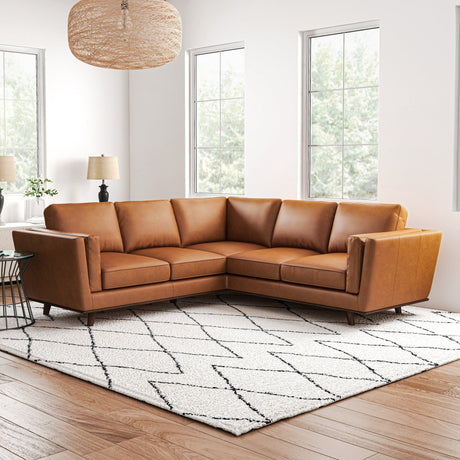 Erman - Corner Sofa - Tan - view 3